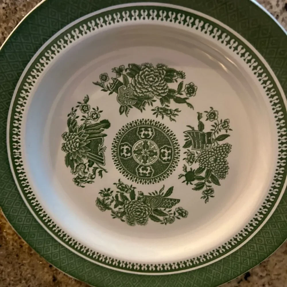 4 Beautiful Vintage Spode, Fitzhugh China 8